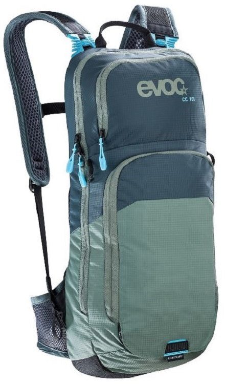 EVOC CROSS COUNTRY 10L + 2L BLADDER SLATE OLIVE