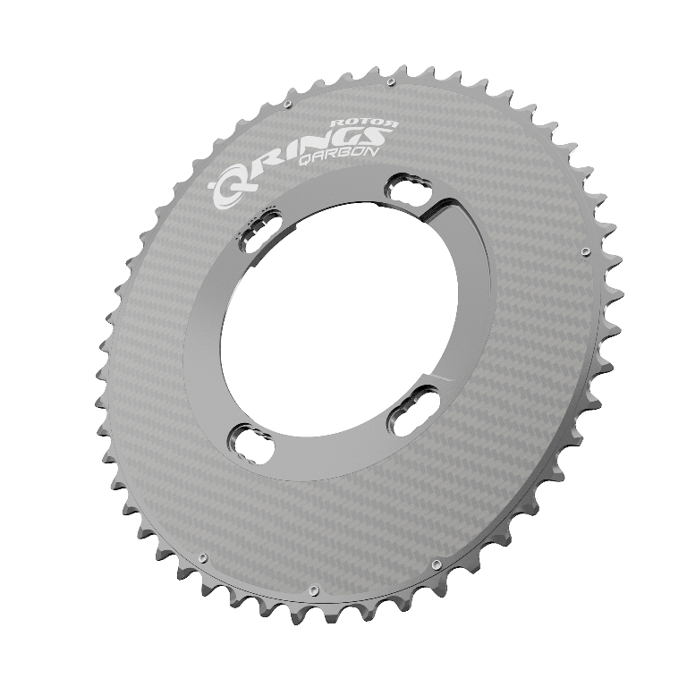 Q RING QARBON 53T BCD110 SHIMANO X4 BLACK